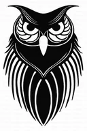 Dekoracje domu - Prezent Dekoracja 3D Drewniana Ażurowa Sowa R120 - miniaturka - grafika 1