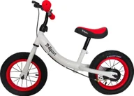 Rowerki biegowe - Rowerek biegowy R-Sport Rowerek biegowy R3 czerwono-biały R-Sport 12'' hamulec, dzwonek - miniaturka - grafika 1