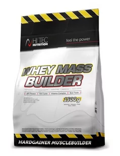 Hi-Tec Nutrition Nutrition, Suplement diety, Whey Mass Builder, truskawka, 1500g - Odżywki białkowe - miniaturka - grafika 1