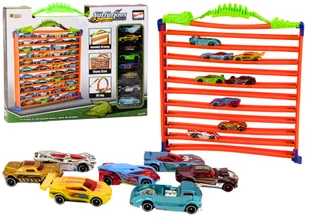 Garaż Parking Tor Samochodowy 2w1  Resoraki Pętla 360* Zestaw - Tory, garaże, parkingi - miniaturka - grafika 1