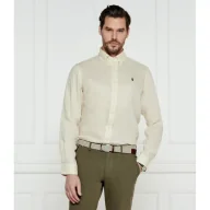 Koszule męskie - POLO RALPH LAUREN Lniana koszula Custom fit - miniaturka - grafika 1