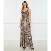 Sukienki - GUESS Satynowa sukienka ADLE - miniaturka - grafika 1