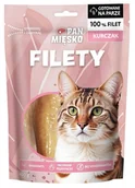 Przysmaki dla kotów - PAN MIĘSKO KOT Przysmak Filety Kurczak 100g - miniaturka - grafika 1