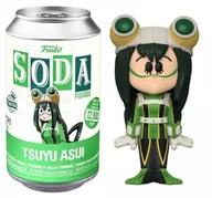 Figurki kolekcjonerskie - my hero academia - pop soda - tsuyu with chase - miniaturka - grafika 1