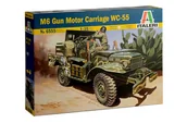 Modele do sklejania - Italeri 6555 M6 Gun Motor Carriage WC-55 - miniaturka - grafika 1