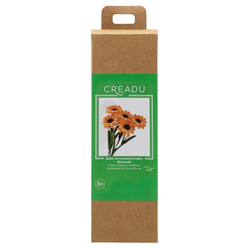 CREADU, Zestaw Do Tworzenia Kwiatów, Słoneczniki
