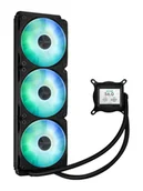 Tuning komputera - akcesoria - ASUS Prime LC 360 ARGB LCD Procesor Chłodnica cieczy all-in-one 12 cm Czarny - miniaturka - grafika 1