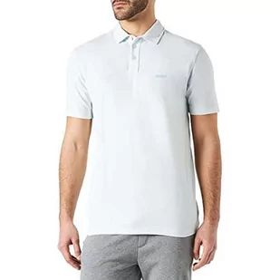 BOSS Męskie spodnie dresowe z logo Sestart z bawełny frotte, Jasny/Pastelowy Szary51, L - Spodenki męskie - miniaturka - grafika 1