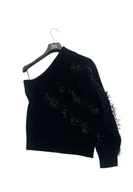 Dresy damskie - Maglia monospalla Donna TRASH AND LUXURY con applicazioni - miniaturka - grafika 1