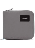 Portfele - Portfel antykradzieżowy Pacsafe RFIDsafe Zip Around Wallet - stone - miniaturka - grafika 1