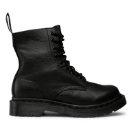 Glany damskie - Glany Dr. Martens 1460 Pascal Mono 24479001 Czarny - miniaturka - grafika 1