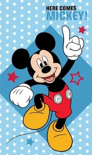 Ręcznik dla dzieci 30x50 wzór Myszka Mickey 04 - Okrycia kąpielowe dla dzieci - miniaturka - grafika 1