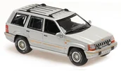 Samochody i pojazdy dla dzieci - Minichamps Jeep Grand Cherokee 1995 Silver  1:43 940149661 - miniaturka - grafika 1