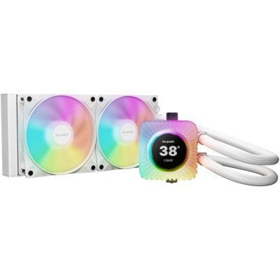 Chłodzenie wodne BE QUIET! Light Loop IO LCD 240 ARGB Biały BW035