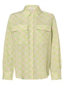 Bluzki damskie - Opus Bluzka damska Kobiety Sztuczne włókno zielony|beżowy|wielokolorowy wzorzysty, 38 - miniaturka - grafika 1