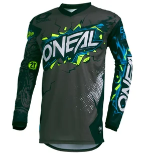 Koszulka rowerowa mtb dziecięca O'neal Villain Jersey - Bluzy na rower - miniaturka - grafika 1