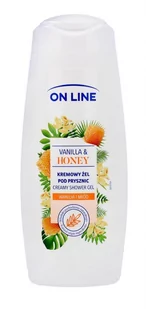 On Line FS ŻEL p/p 400ml Vanilla Honey - Kosmetyki do kąpieli - miniaturka - grafika 1