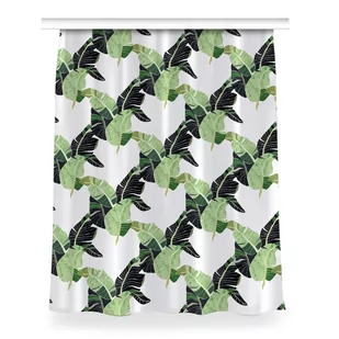 Klasyczna zasłona kolory Liście palmowe 150x200 cm, Fabricsy - Zasłony - miniaturka - grafika 1