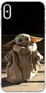 Etui i futerały do telefonów - ERT GROUP etui na telefon Apple Iphone X/XS, case oryginalny i oficjalnie licencjonowany przez Star Wars, wzór Baby Yoda 001, optymalnie dopasowane, plecki z TPU - miniaturka - grafika 1