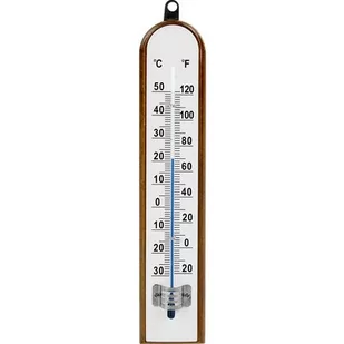 BROWIN Termometr wewnętrzny Drewniany 012600 - Termometry domowe - miniaturka - grafika 1