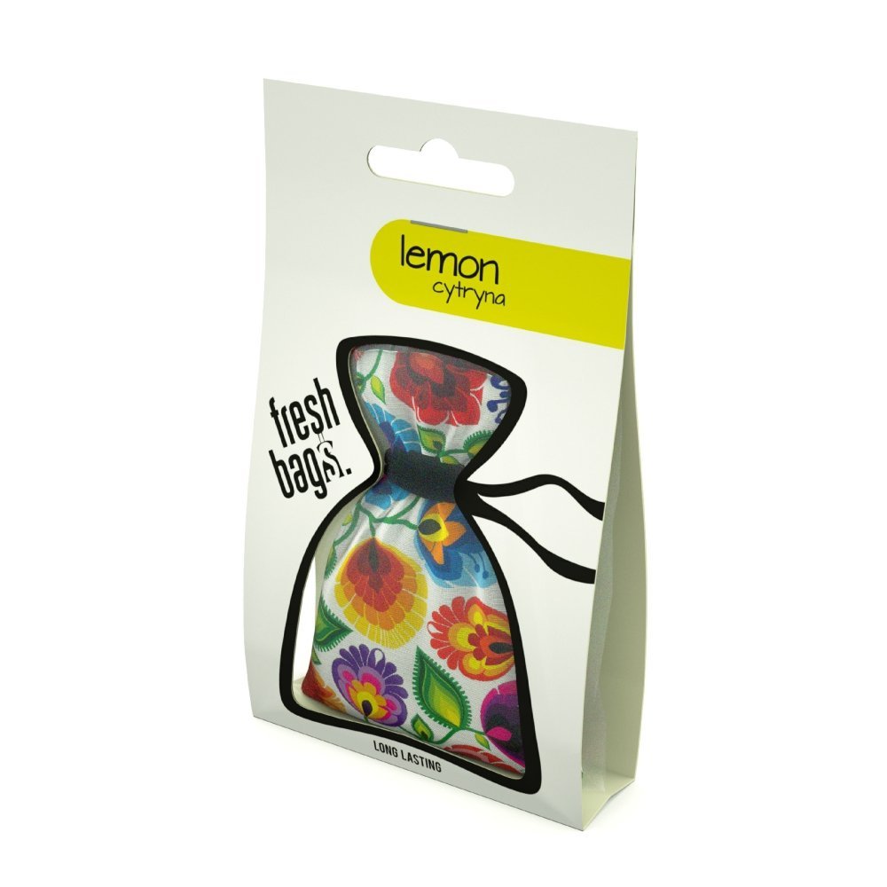 Odświeżacz Powietrza w Torbie Folkowej z Nutą Cytrynową