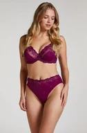 Majtki damskie - Hunkemöller Figi z wysokim stanem Diva Fioletowy - miniaturka - grafika 1