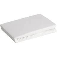 Prześcieradła - Prześcieradło z Gumką Jersey D91 120x200 w.25 Krem - miniaturka - grafika 1