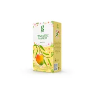 Herbata - g'tea FANTASTIC MANGO Green Tea 20tb Herbata Zielona Mango - miniaturka - grafika 1