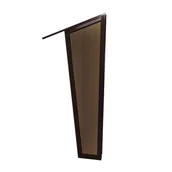 Daszki nad drzwi - Ścianka do daszka płaskiego dymna 180 cm do 120/160 Robelit - miniaturka - grafika 1