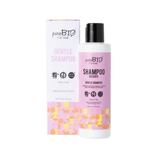Naturalny Szampon do włosów puroBIO DELIKATNY - Szampony do włosów - miniaturka - grafika 1