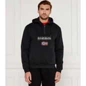 Bluzy męskie - Napapijri Bluza Burgee | Relaxed fit - miniaturka - grafika 1