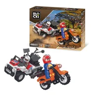 Klocki - Wyścig Enduro Klocki Blocki – Offroad Collection – Kb0411 - miniaturka - grafika 1