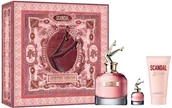 Wody i perfumy damskie - Zestaw damski Jean Paul Gaultier Scandal Woda perfumowana w sprayu 80 ml + Balsam do ciała 75 ml + Miniatura 6 ml (8435415092609) - miniaturka - grafika 1