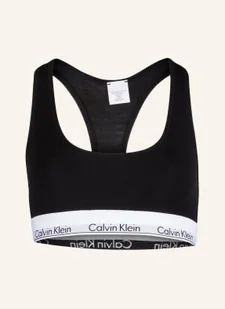 Calvin Klein Biustonosz Bustier Modern Cotton schwarz - Biustonosze - miniaturka - grafika 1