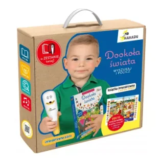 Dookoła świata. Wyszukaj i policz - Książki edukacyjne - miniaturka - grafika 1