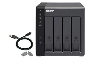 Qnap QNAP 4 Bay NAS TR-004, TR-004 (TR-004) - Serwery plików NAS i macierze dyskowe - miniaturka - grafika 1