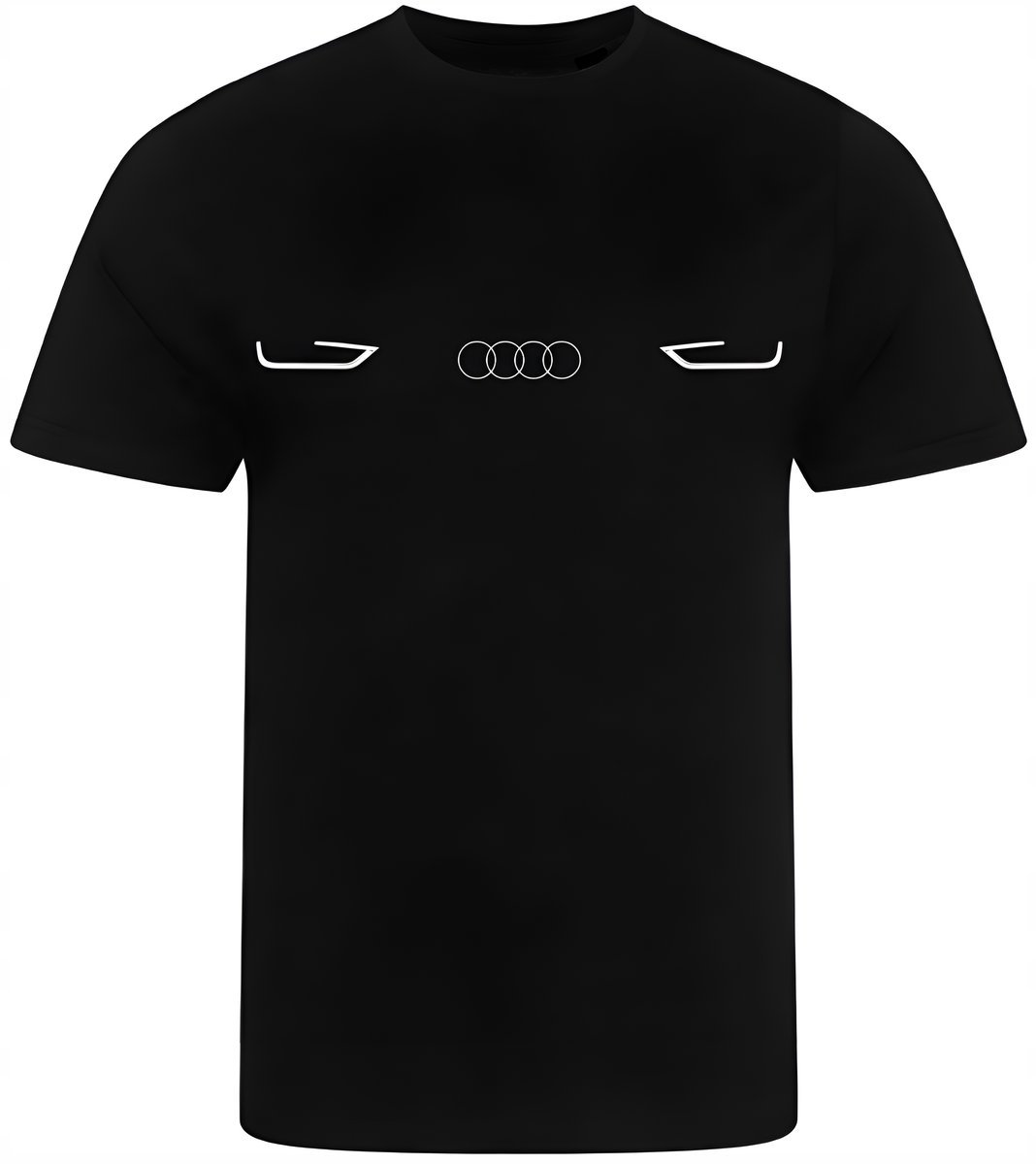 KOSZULKA MĘSKA NADRUK AUDI PREZENT PREMIUM 3XL