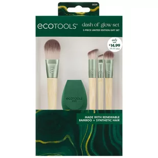 Eco Tools, Zestaw kosmetyków do makijażu, 5 szt. - Pozostałe akcesoria do makijażu - miniaturka - grafika 1