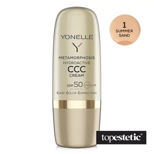 Yonelle Metamorphosis Hydroactive CCC Cream SPF 50 Hydroaktywny CCC krem SPF 50 (kolor Summer Sand) 30 ml - Kremy CC - miniaturka - grafika 1