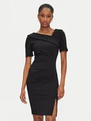 Sukienki - Rinascimento Sukienka koktajlowa CFC0122560003 Czarny Slim Fit - miniaturka - grafika 1