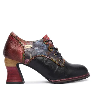 Półbuty Laura Vita Eleao 08 Czarny - Półbuty damskie - miniaturka - grafika 1