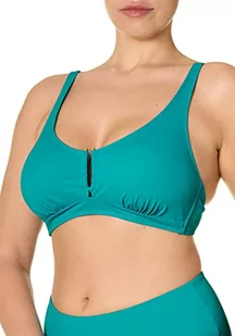 goldenpoint Bikini damski kostium kąpielowy, biustonosz modelujący z akcesoriami, niebieski, 95B - Stroje kąpielowe - miniaturka - grafika 1