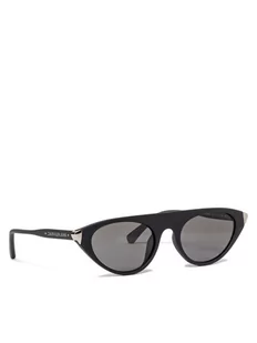 Calvin Klein Jeans Okulary przeciwsłoneczne CKJ20503S Czarny - Okulary przeciwsłoneczne - miniaturka - grafika 1