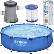 Bestway Basen stelażowy 56679 305x76 Pompa POKRYWA