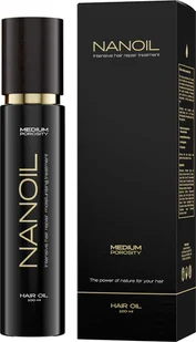 Nanoil Olejek do włosów wypadających i osłabionychs - Nanoil Hair Oil Medium Porosity Olejek do włosów wypadających i osłabionychs - Nanoil Hair Oil Medium Porosity - Olejki do ciała i włosów - miniaturka - grafika 5
