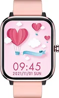 Smartwatch - Rubicon ZKE79 Różowy (ZKE79) - miniaturka - grafika 1