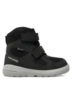 Buty dla chłopców - Viking Śniegowce Fun Warm Gtx 2V 3-94610-2 Czarny - miniaturka - grafika 1