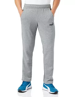 Spodnie męskie - Puma Spodnie męskie Ess Logo Pants Tr Op Srl szary (Medium Gray Heather) XL 586722 - grafika 1