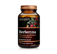 Serce i układ krążenia - DOCTOR LIFE Doctor Life Berberine Berberyna 350mg Ekstrakt Standaryzowany 90 kapsułek - miniaturka - grafika 1
