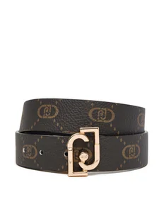 Liu Jo Pasek Damski Reversible Hips Belt AF5239 E0053 Czarny - Paski - miniaturka - grafika 1